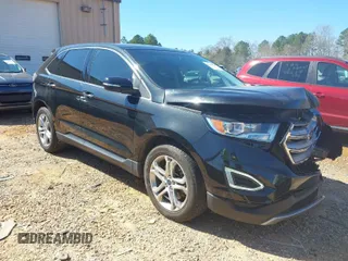 2015 Ford Edge Titanium with VIN 2FMTK4K90FBB54611, listed as a IAAI auction lot 41795828 with 148,223 mi miles. Bid and sale history available at carsss.com. Image 1.