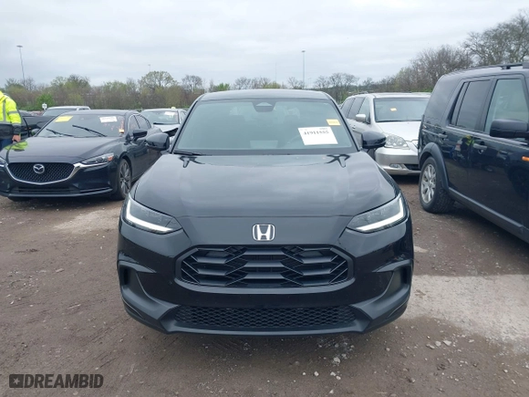 2023 Honda HR-V Sport with VIN 3CZRZ2H56PM720199, listed as a IAAI auction lot 41911555 with 10,996 mi miles. Bid and sale history available at carsss.com. Image 6.