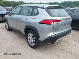 2023 Toyota Corolla Cross L with VIN 7MUAAABG9PV047493, listed as a IAAI auction lot 42441413 with 15,485 mi miles and . Bid and sale history available at DreamBid. Image 3.