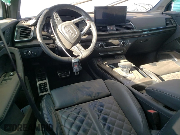 2021 Audi SQ5 Premium Plus with VIN WA1B4AFY1M2028832, listed as a Copart auction lot 78438603 with 28,321 mi miles and . Bid and sale history available at DreamBid. Image 8.