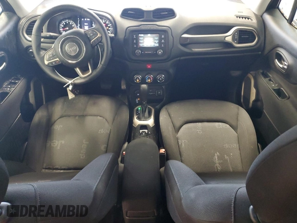 2017 Jeep Renegade Sport with VIN ZACCJBAB9HPF95605, listed as a Copart auction lot 52074305 with 67,466 mi miles and Salvage Title. Bid and sale history available at carsss.com. Image 8.