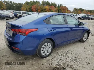 2022 Hyundai Accent SEL with VIN 3KPC24A66NE158763, listed as a Copart auction lot 72641223 with 30,317 mi miles. Bid and sale history available at carsss.com. Image 3.