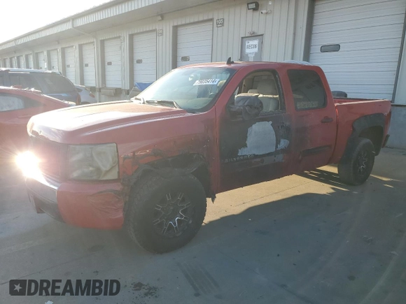 2007 Chevrolet Silverado 1500 LT w/1LT with VIN 3GCEK13C87G534221, listed as a Copart auction lot 79035414 with 216,682 mi miles and Salvage Title. Bid and sale history available at carsss.com. Image 1.