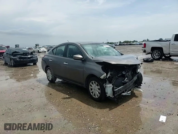 2017 Nissan Versa SV with VIN 3N1CN7AP4HK429118, listed as a Copart auction lot 60467475 with 130,154 mi miles and Salvage title. Bid and sale history available at DreamBid. Image 14.