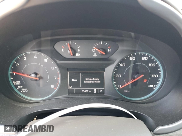 2022 Chevrolet Malibu LT with VIN 1G1ZD5ST5NF114363, listed as a Copart auction lot 49613365 with 55,432 mi miles and Salvage Title. Bid and sale history available at DreamBid. Image 9.