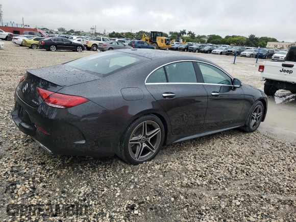 2022 Mercedes-Benz CLS with VIN W1K2J5KB0NA107669, listed as a Copart auction lot 75207174 with 7,169 mi miles and Salvage Title. Bid and sale history available at carsss.com. Image 3.