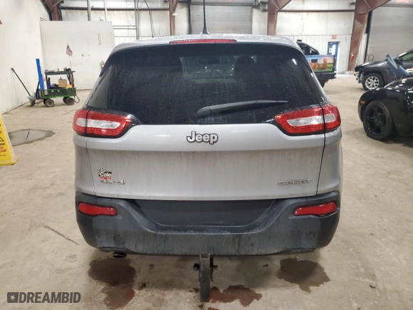 2014 Jeep Cherokee Sport with VIN 1C4PJMAB8EW173336, listed as a Copart auction lot 46436475 with 78,833 mi miles and Clean Title. Bid and sale history available at carsss.com. Image 6.