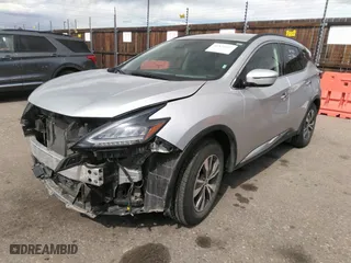 2023 Nissan Murano SV with VIN 5N1AZ2BS9PC138368, listed as a IAAI auction lot 41826107 with 57,887 mi miles. Bid and sale history available at carsss.com. Image 18.