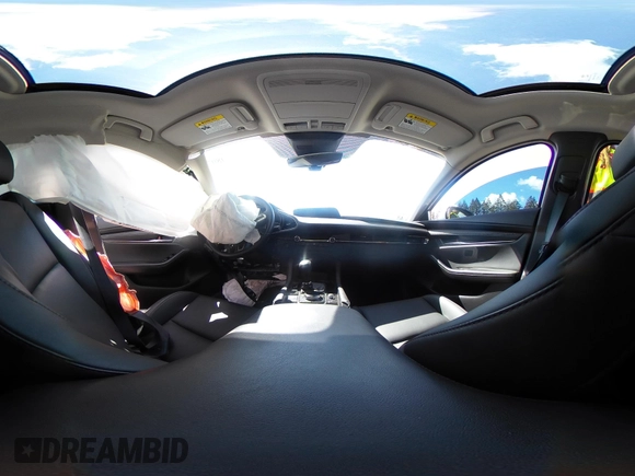 2023 Mazda 3 S Preferred with VIN 3MZBPACM9PM377164, listed as a IAAI auction lot 42098075 with 24,764 mi miles and . Bid and sale history available at DreamBid. Image 23.