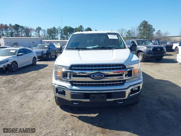 2020 Ford F-150 XL with VIN 1FTEW1E48LFA09231, listed as a IAAI auction lot 41763117 with 105,665 mi miles. Bid and sale history available at carsss.com. Image 12.