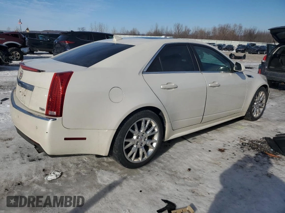 2012 Cadillac CTS Performance with VIN 1G6DL5E37C0119518, listed as a Copart auction lot 43238225 with 102,195 mi miles and Clean title. Bid and sale history available at DreamBid. Image 3.