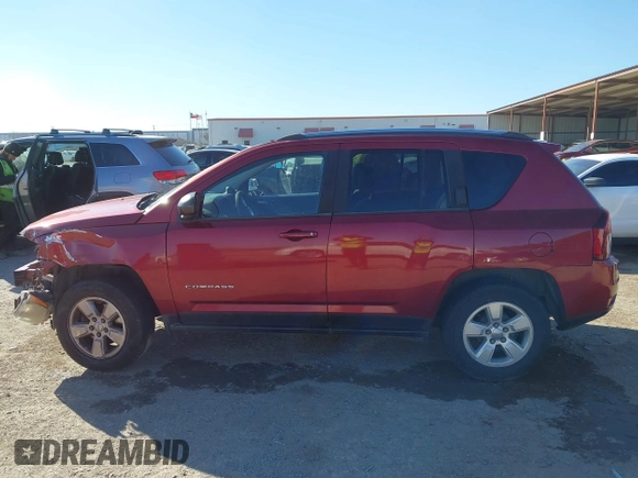 2014 Jeep Compass Sport with VIN 1C4NJCBA3ED812435, listed as a IAAI auction lot 41424374 with 174,663 mi miles and . Bid and sale history available at DreamBid. Image 15.