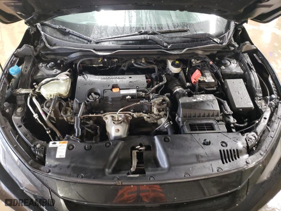 2020 Honda Civic Sedan LX with VIN 2HGFC2F66LH522982, listed as a Copart auction lot 43598325 with 52,043 mi miles and Salvage Title. Bid and sale history available at carsss.com. Image 11.