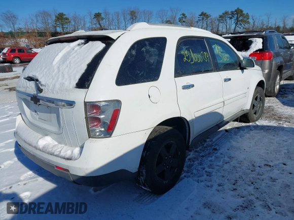 2007 Chevrolet Equinox LT with VIN 2CNDL73F876114519, listed as a IAAI auction lot 41403896 with 999,999 mi miles. Bid and sale history available at carsss.com. Image 4.