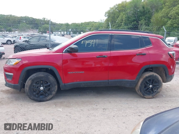 2021 Jeep Compass Sport с VIN 3C4NJDAB6MT525308, выставлен на аукционе IAAI как лот 42267541 с пробегом 107 967 миль миль и . История ставок и продаж доступна на DreamBid. Изображение 14.