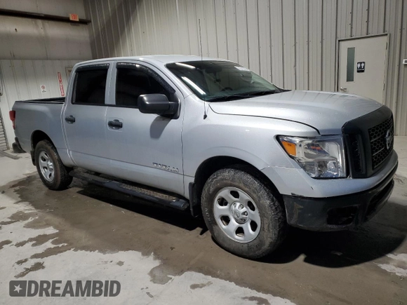 2017 Nissan Titan S with VIN 1N6AA1EJ5HN569446, listed as a Copart auction lot 85218284 with 84,771 mi miles and Salvage Title. Bid and sale history available at carsss.com. Image 4.
