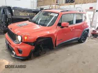 2019 Jeep Renegade Altitude with VIN ZACNJBBB4KPK01973, listed as a Copart auction lot 48459495 with 43,900 mi miles and Salvage title. Bid and sale history available at DreamBid. Image 1.