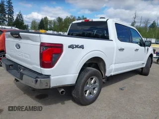 2024 Ford F-150 XLT with VIN 1FTFW3LD4RFA19847, listed as a IAAI auction lot 42082936 with 26,857 mi miles. Bid and sale history available at carsss.com. Image 4.