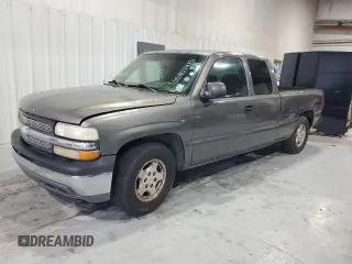 2001 Chevrolet Silverado 1500 LS with VIN 2GCEC19T911170282, listed as a Copart auction lot 55807415 with Not Provided miles and Salvage Title. Bid and sale history available at DreamBid. Image 1.
