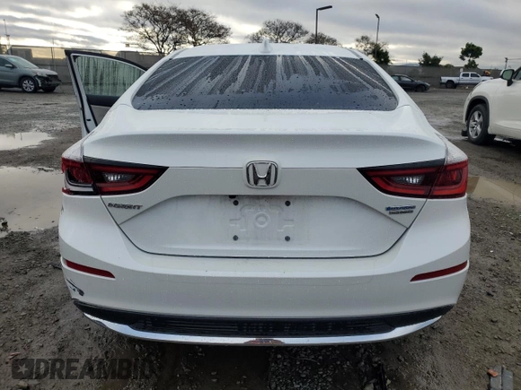 2021 Honda Insight Touring with VIN 19XZE4F96ME009546, listed as a Copart auction lot 48487045 with 60,446 mi miles and Salvage Title. Bid and sale history available at carsss.com. Image 6.