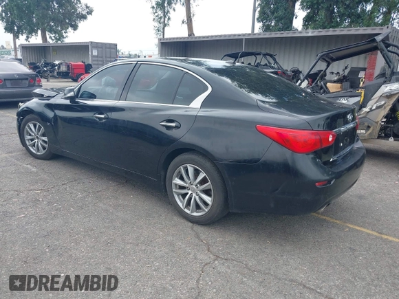 2015 Infiniti Q50 Premium z VIN JN1BV7AP5FM346323, wystawiony jako IAAI lot #41305093 z przebiegiem 112 556 mil mil oraz . Historia ofert i sprzedaży dostępna na DreamBid. Obrazek 3.
