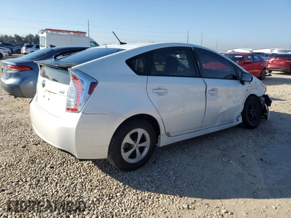 2012 Toyota Prius One with VIN JTDKN3DU4C5458916, listed as a Copart auction lot 46262245 with 130,132 mi miles and Salvage Title. Bid and sale history available at carsss.com. Image 3.