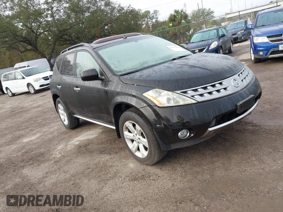 2006 Nissan Murano SL with VIN JN8AZ08T56W421473, listed as a IAAI auction lot 41127096 with Not Provided miles and . Bid and sale history available at DreamBid. Image 1.