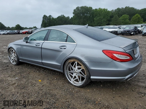 2014 Mercedes-Benz CLS-Class CLS 550 with VIN WDDLJ7DB6EA119399, listed as a Copart auction lot 60946564 with 115,847 mi miles and Salvage Title. Bid and sale history available at carsss.com. Image 2.