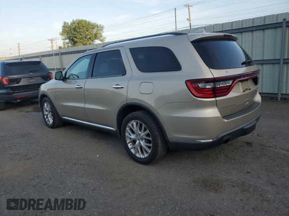2014 Dodge Durango Citadel z VIN 1C4RDHEG0EC267046, wystawiony jako Copart lot #64463325 z przebiegiem 137 048 mil mil oraz Szkoda całkowita • Salvage title. Historia ofert i sprzedaży dostępna na DreamBid. Obrazek 2.
