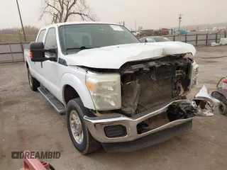 2011 Ford Super Duty F-250 SRW XL with VIN 1FT7W2B64BEB04331, listed as a IAAI auction lot 41795413 with 1 mi miles. Bid and sale history available at carsss.com. Image 1.