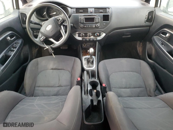 2013 Kia Rio SX with VIN KNADM5A30D6110381, listed as a Copart auction lot 85610034 with 161,673 mi miles and Salvage Title. Bid and sale history available at carsss.com. Image 8.