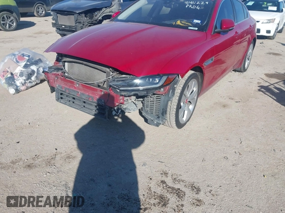 2020 Jaguar XE S with VIN SAJAE4FX9LCP62832, listed as a IAAI auction lot 41411224 with 63,395 mi miles and . Bid and sale history available at DreamBid. Image 6.