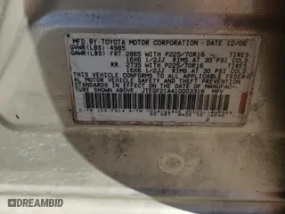 2001 Toyota Highlander with VIN JTEGF21A410003318, listed as a Copart auction lot 80709484 with 0 mi miles and Salvage Title. Bid and sale history available at carsss.com. Image 13.