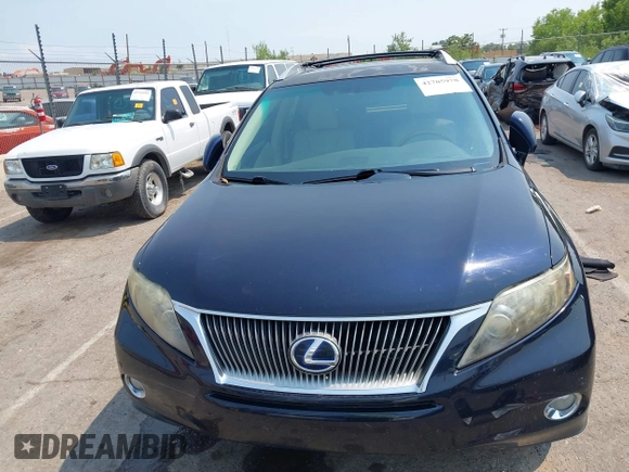 2010 Lexus RX 450h with VIN JTJZB1BA6A2003467, listed as a IAAI auction lot 42705978 with 198,899 mi miles and . Bid and sale history available at DreamBid. Image 12.