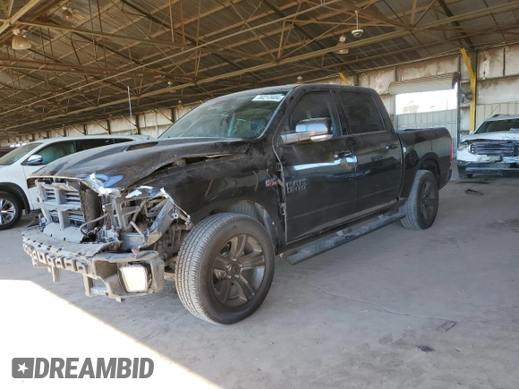 2015 Ram 1500 Sport with VIN 1C6RR6MT5FS785009, listed as a Copart auction lot 84213404 with 196,256 mi miles and Salvage title. Bid and sale history available at DreamBid. Image 1.