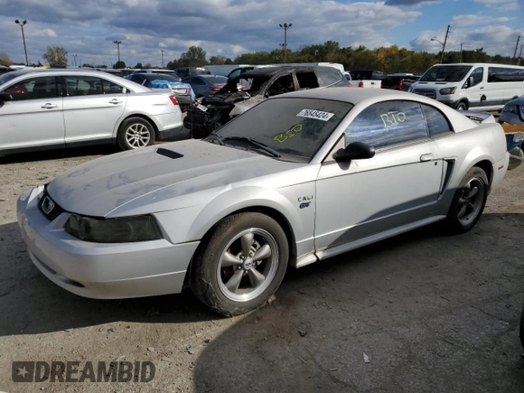 2000 Ford Mustang GT with VIN 1FAFP42X5YF137053, listed as a Copart auction lot 47726985 with 0 mi miles and Non Repairable. Bid and sale history available at carsss.com. Image 1.