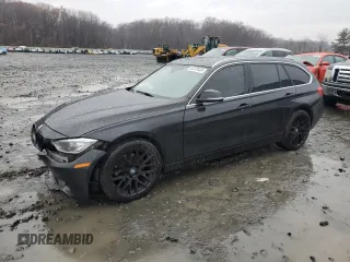 2014 BMW 3 Series 328d xDrive with VIN WBA3K5C59EKT33057, listed as a Copart auction lot 82470424 with 157,288 mi miles and Salvage title. Bid and sale history available at DreamBid. Image 1.