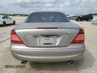 2003 Mercedes-Benz CL-Class 5.0L with VIN WDBPJ75J73A033578, listed as a Copart auction lot 48196415 with 0 mi miles and Salvage Title. Bid and sale history available at carsss.com. Image 6.