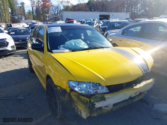 2003 Mazda Protege5 with VIN JM1BJ245331131994, listed as a IAAI auction lot 41072773 with 177,870 mi miles. Bid and sale history available at carsss.com. Image 1.