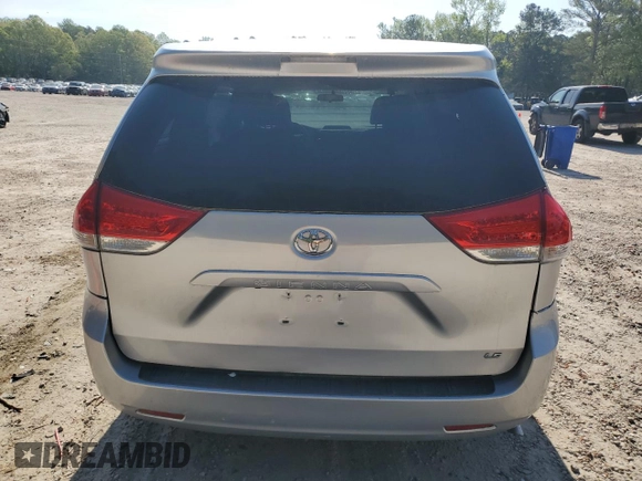 2013 Toyota Sienna L with VIN 5TDZK3DCXDS293934, listed as a Copart auction lot 53890575 with 148,193 mi miles and Clean Title. Bid and sale history available at carsss.com. Image 6.
