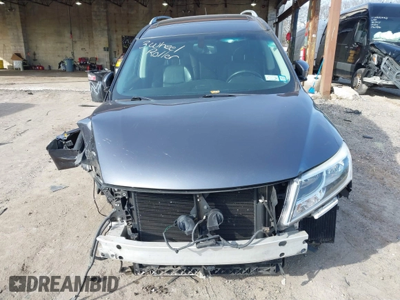 2014 Nissan Pathfinder Platinum with VIN 5N1AR2MM6EC604107, listed as a IAAI auction lot 41596835 with 110,125 mi miles and . Bid and sale history available at DreamBid. Image 12.
