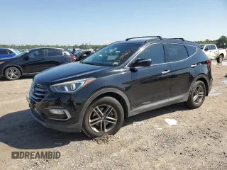 2017 Hyundai Santa Fe 2.4L z VIN 5NMZU3LB1HH043011, wystawiony jako Copart lot #50363615 z przebiegiem 135 798 mil mil oraz Czysty tytuł • Clean title. Historia ofert i sprzedaży dostępna na DreamBid. Obrazek 1.