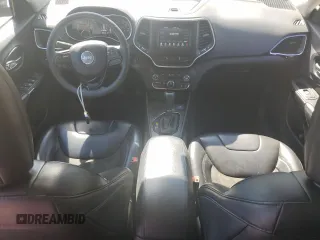 2021 Jeep Cherokee Altitude with VIN 1C4PJLLB4MD220993, listed as a Copart auction lot 53300585 with 92,387 mi miles and Salvage title. Bid and sale history available at DreamBid. Image 8.