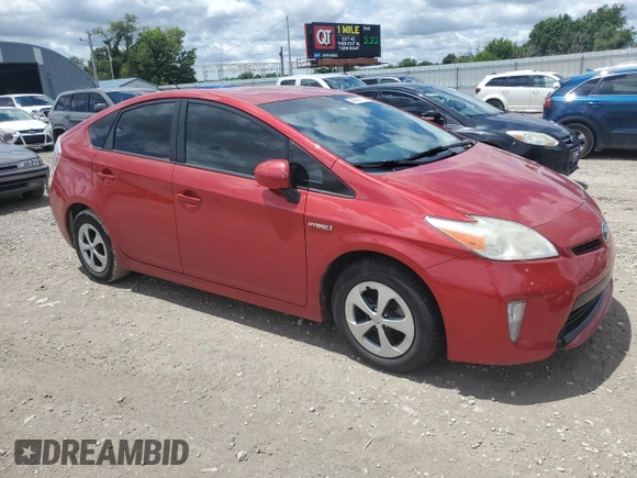 2015 Toyota Prius Four with VIN JTDKN3DU6F0439835, listed as a Copart auction lot 62908815 with 150,220 mi miles and Salvage title. Bid and sale history available at DreamBid. Image 4.