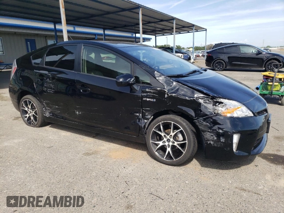 2014 Toyota Prius Four with VIN JTDKN3DU2E1750624, listed as a Copart auction lot 55048815 with 103,318 mi miles and Salvage Title. Bid and sale history available at DreamBid. Image 4.