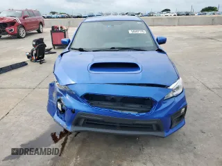2021 Subaru WRX with VIN JF1VA1A6XM9801232, listed as a Copart auction lot 54597175 with 73,780 mi miles and Salvage title. Bid and sale history available at DreamBid. Image 5.
