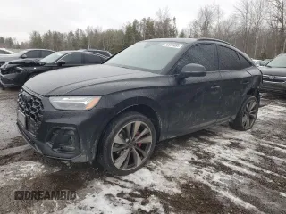 2023 Audi SQ5 Sportback Prestige with VIN WA134AFY2P2153458, listed as a Copart auction lot 83234484 with 48,161 mi miles and Salvage Title. Bid and sale history available at carsss.com. Image 1.