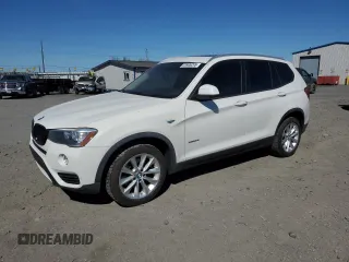 2016 BMW X3 xDrive28i with VIN 5UXWX9C54G0D91411, listed as a Copart auction lot 53906295 with 103,042 mi miles and Salvage Title. Bid and sale history available at DreamBid. Image 1.