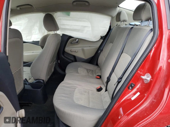 2017 Kia Rio LX with VIN KNADM4A34H6034535, listed as a Copart auction lot 45338195 with 123,459 mi miles and Salvage Title. Bid and sale history available at carsss.com. Image 10.