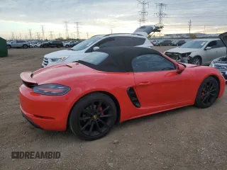 2017 Porsche 718 Boxster S z VIN WP0CB2A82HS240853, wystawiony jako Copart lot #77400654 z przebiegiem 51 330 mil mil oraz Szkoda całkowita • Salvage title. Historia ofert i sprzedaży dostępna na DreamBid. Obrazek 3.